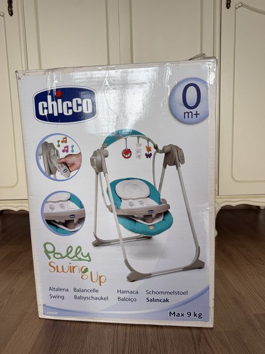 Продам крісло-гойдалку Chicco Polly Swing Up