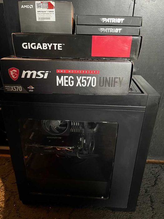 OKAZJA !! KOMPUTER Ryzen 7 5800x MSI X570 Unify +32gb 4000MHZ WIN10