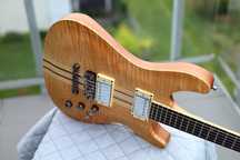 Ibanez Prestige SZ4020FM Natural Flat + Ibanez Case