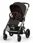 Cybex Wózek Spacerowy Balios S Lux Chocolate Brown Taupe Frame