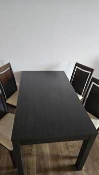 Stół rozkładany  + 4 krzesła
