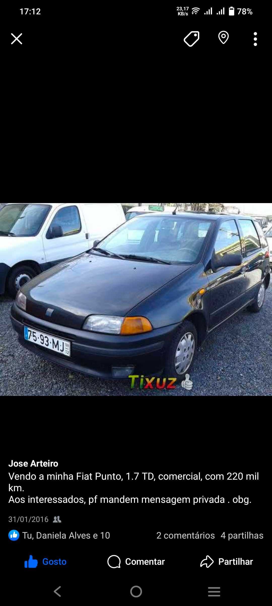 Fiat Punto 1.7 Van