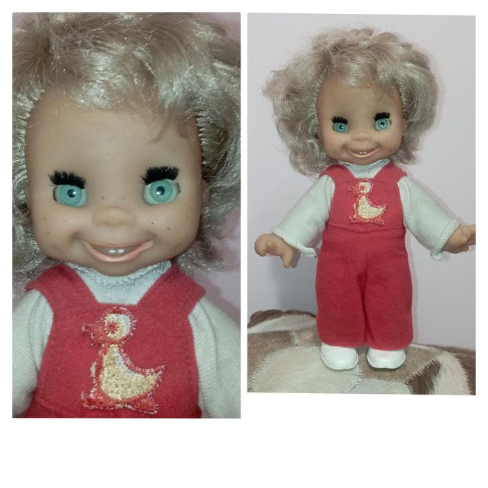 Кукла чудик с зубками Schalkau Шалькау ГДР