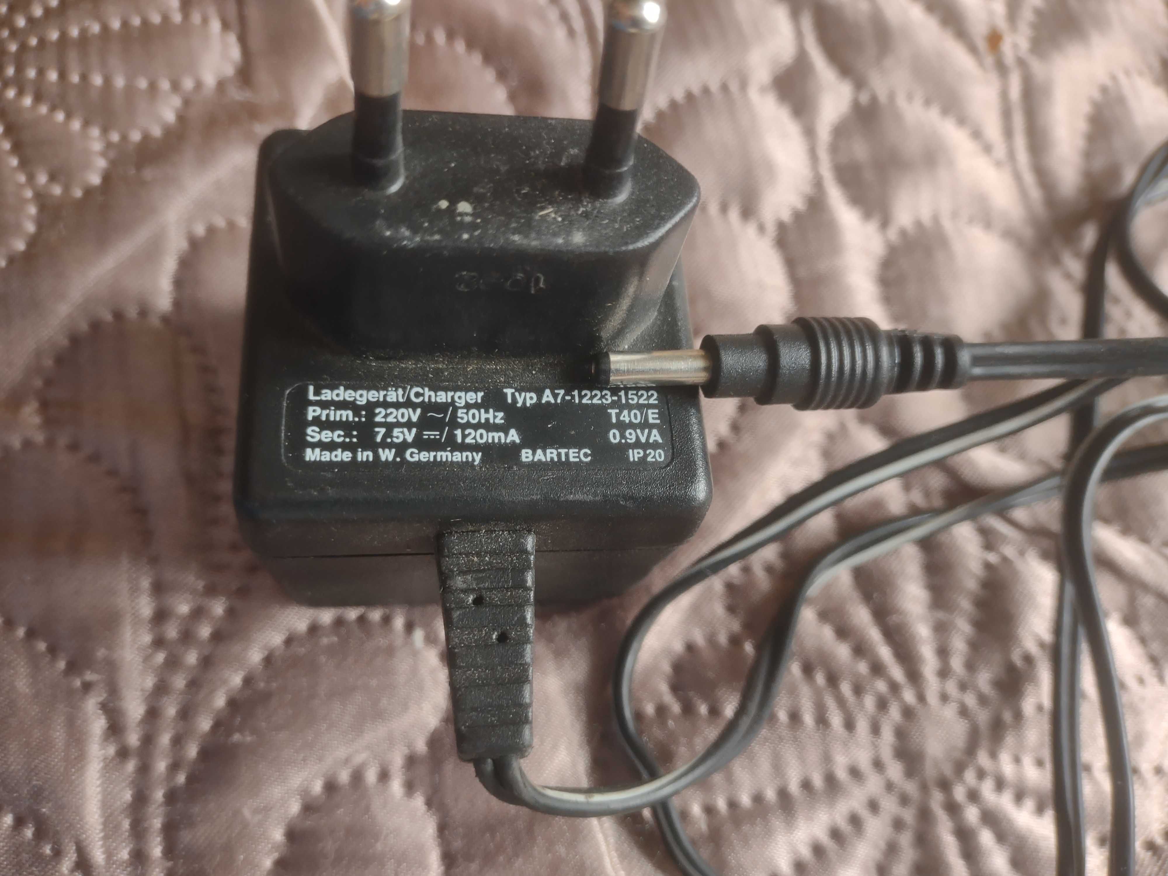 Zasilacz 220V/ 7,5 V