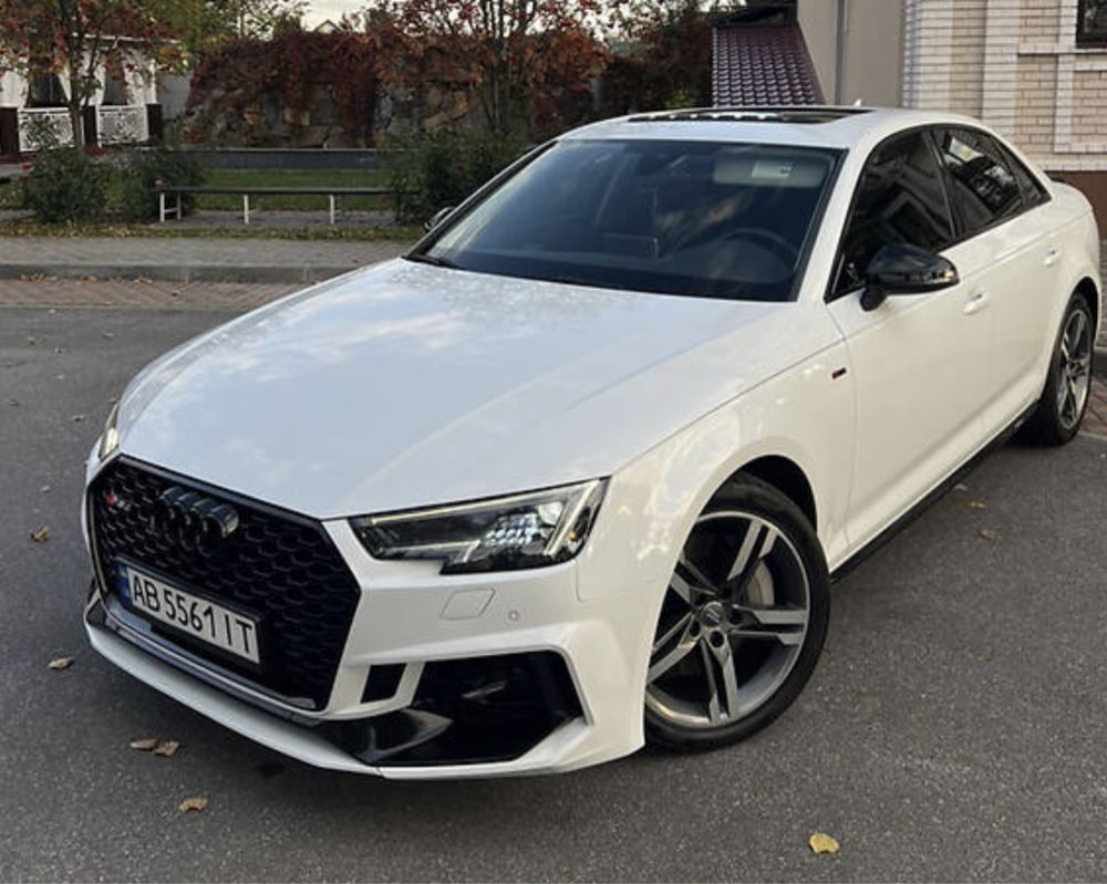 Передний бампер для Audi A4 S4 RS4 2016-2020