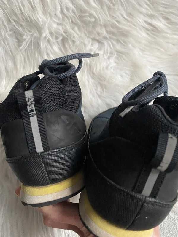 Granatowe jesienne sznurowane buty Lifestyle Hiker 4F roz.35 22,5cm