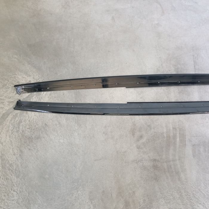 Лезвия под пороги для БМВ, ф30,32,36 BMW F30,32,36 глянец!