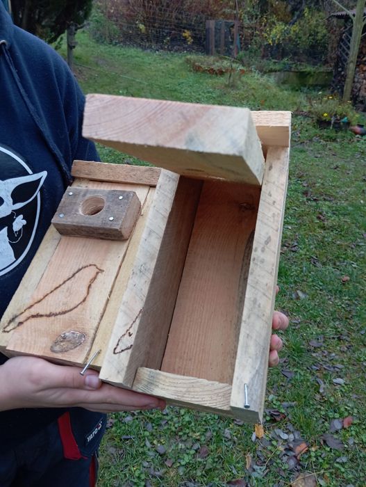 Profesjonalne, wymiarowe, otwierane budki dla ptaków.