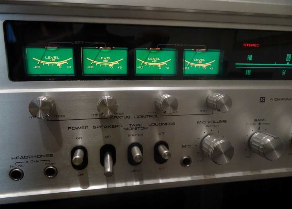 Sanyo DCX-3300KB, vintage, Japan, 4chanel, quadro