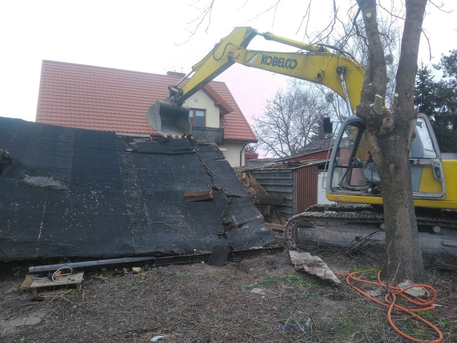 wyburzenia budynków , rozbiórki budynków