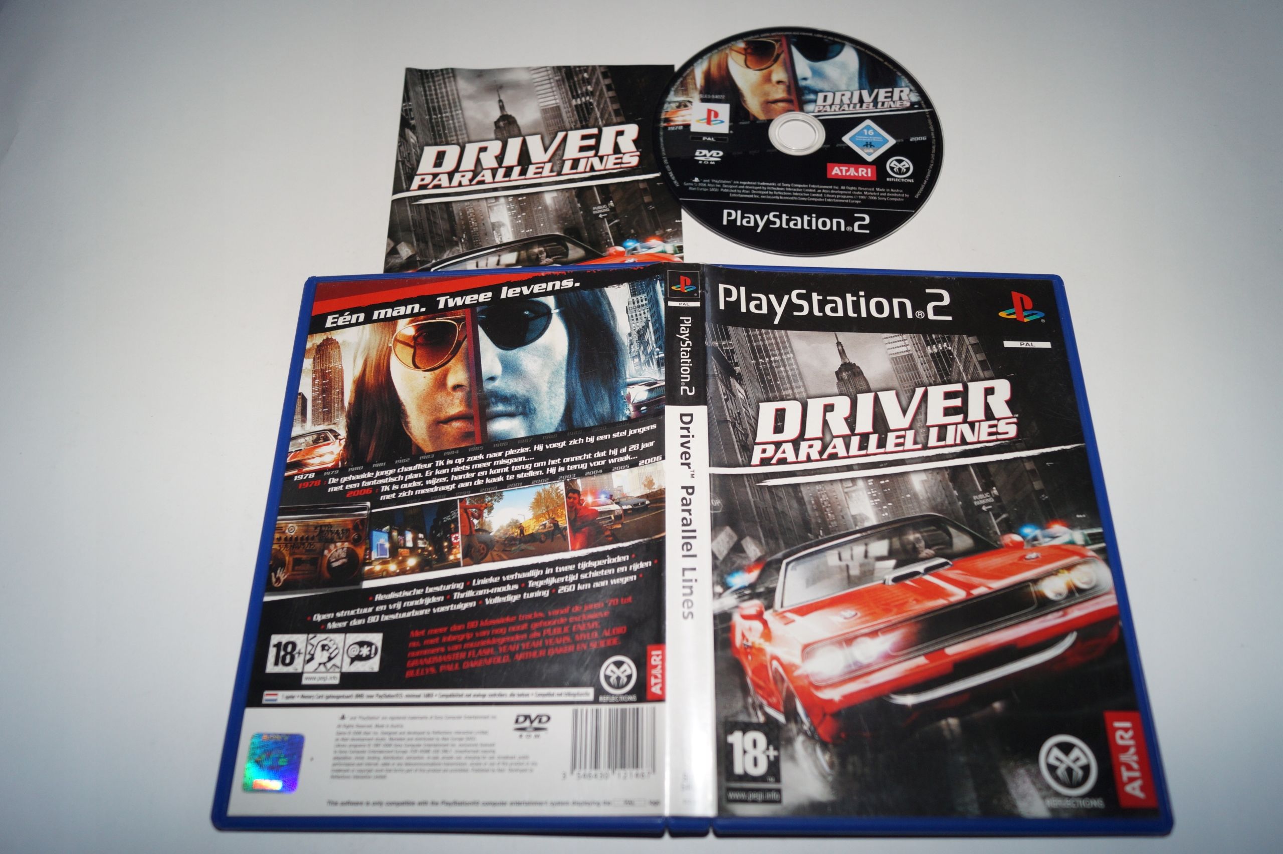 Driver Parallel Lines Playstation 2 (Ps2) Pudełkowa