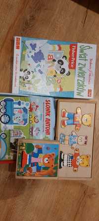 Puzzle misie, trefl, Fisher-price