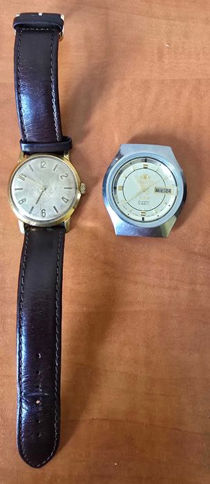 BAŁTYK 17 KAMIENI + Orient Automatic 21 Jewels.