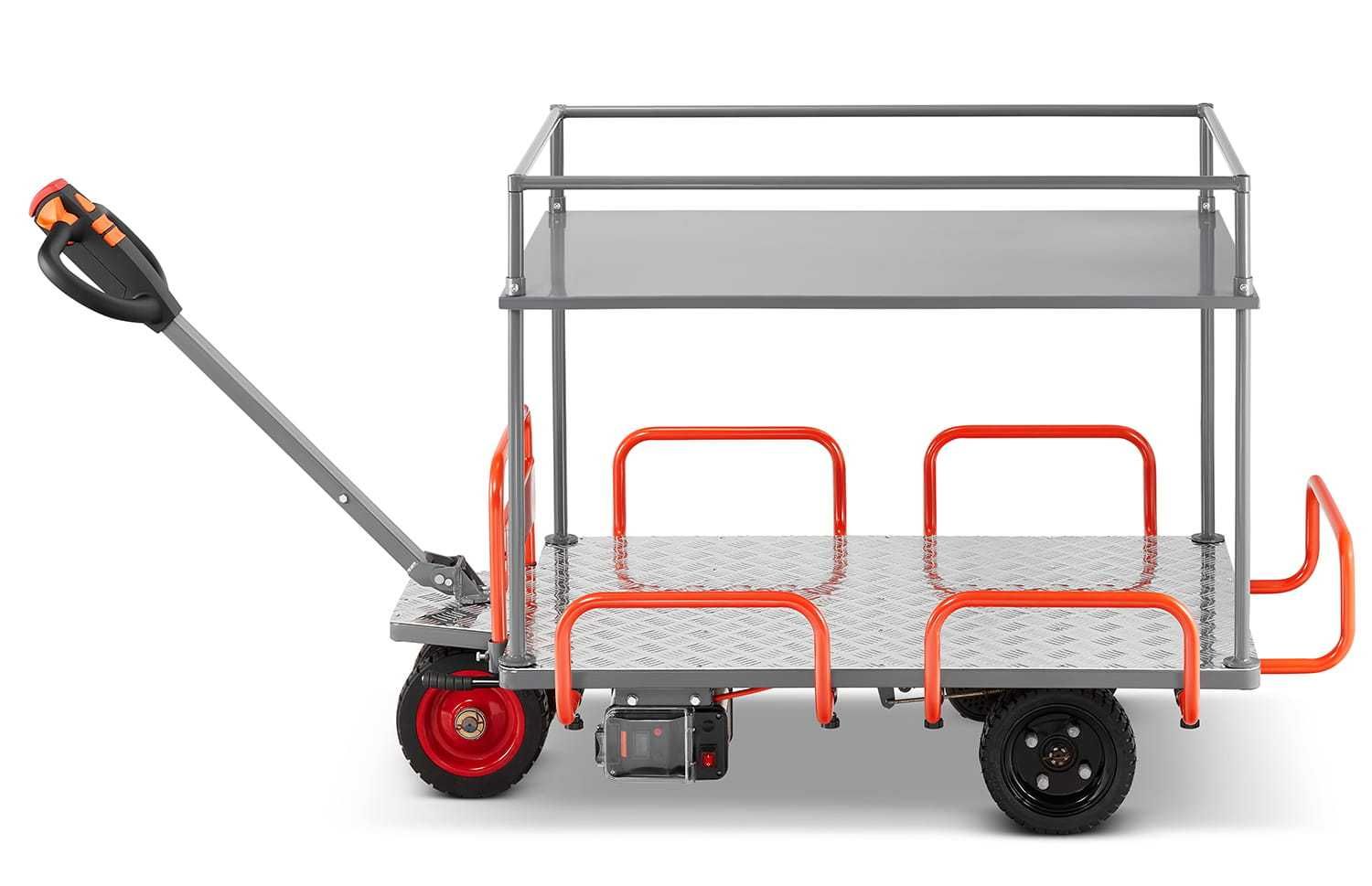 Wózek ręczny transportowy z napędem elektrycznym Bäumr-AG 400 kg