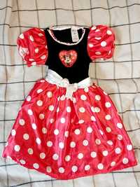 Sukienka, strój karnawałowy Myszka Mini Disney 110/122