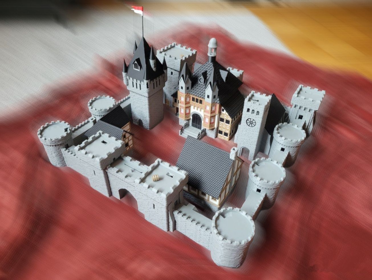 Brinquedos Castelos Exclusivos Impressos em 3D