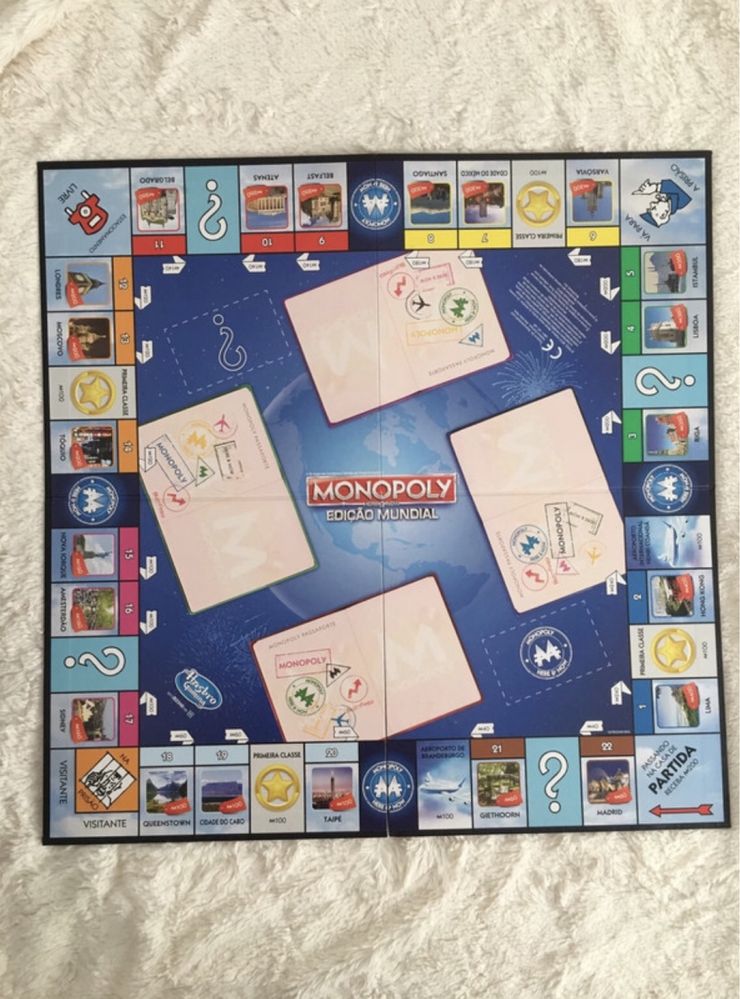 Jogo Monopoly edição mundial