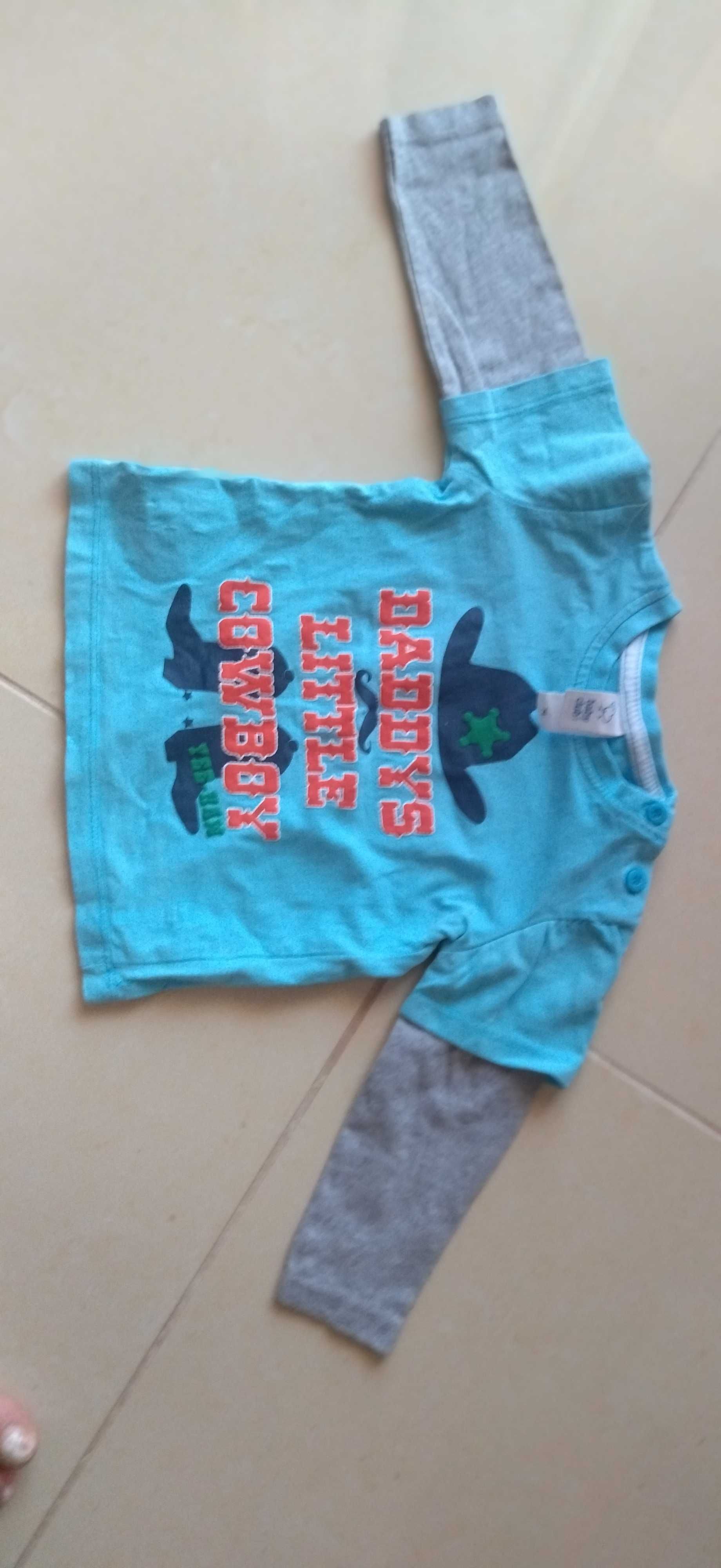 7 Body s de menino tamanho 6 meses + T-Shirt azul- novo preço