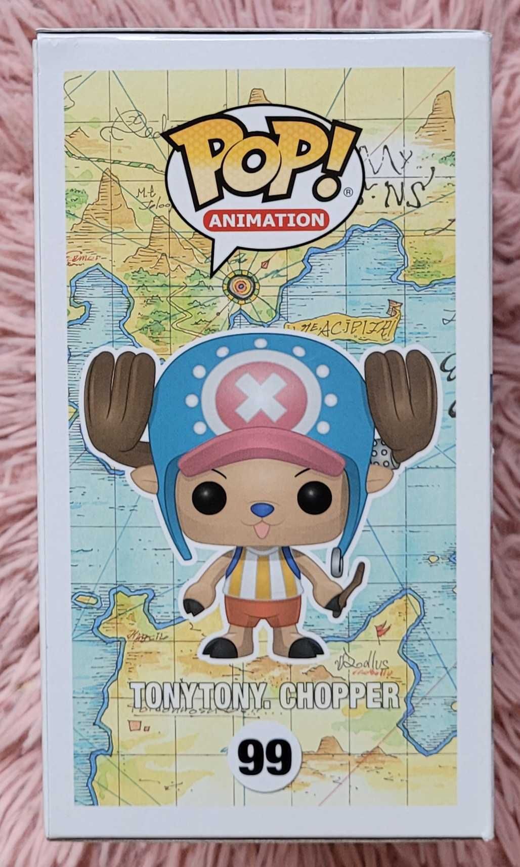 Funko POP! TONY TONY, CHOPPER | Flocked One Piece Limited Edition #99