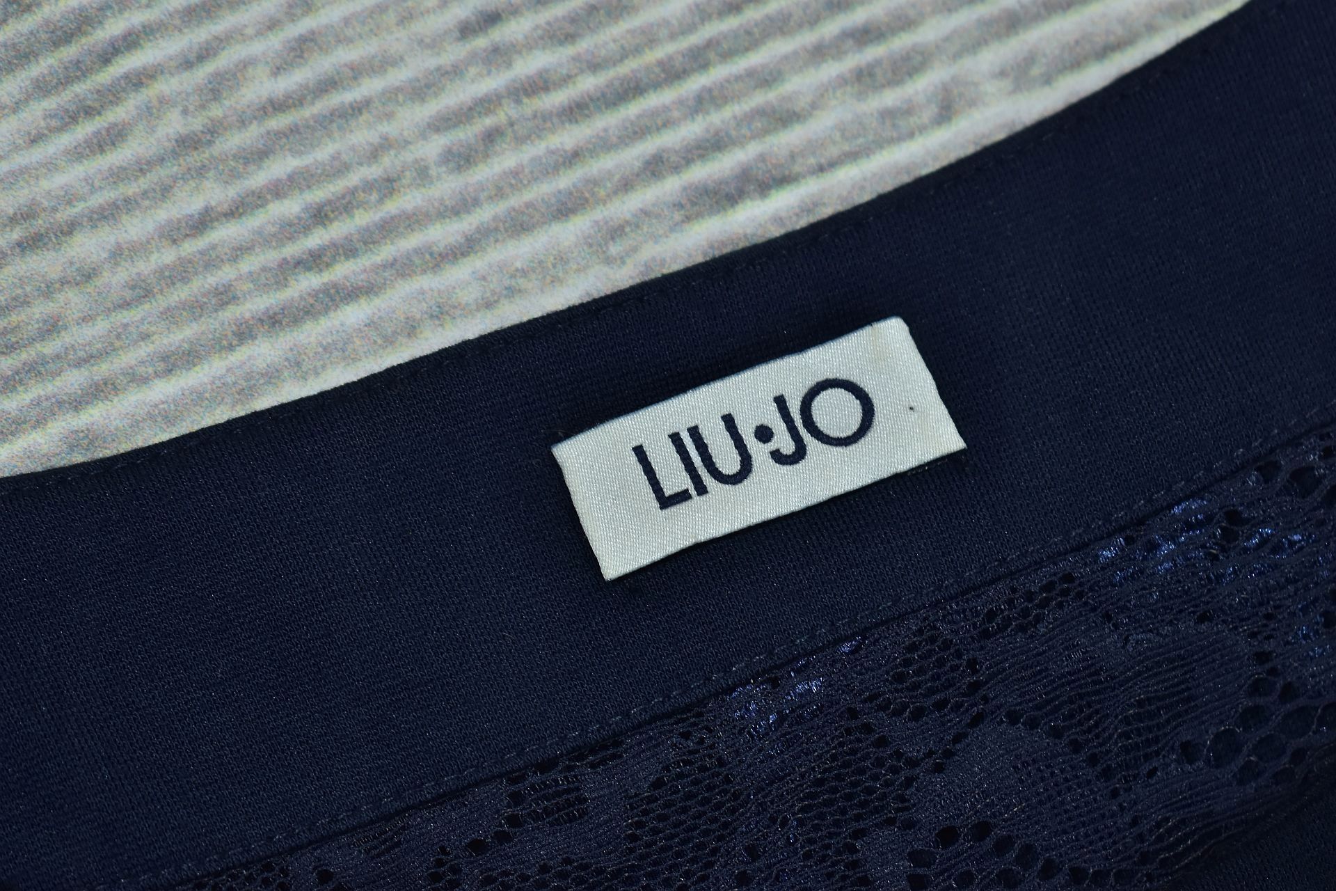 Liu Jo Dżersejowy Żakiet Marynarka Premium / L