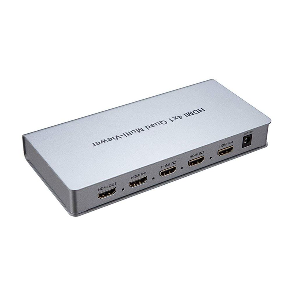 HDMI 4x1 Quad Multi-Viewer 4 obrazy na 1 ekranie SWITCH rozdzielacz