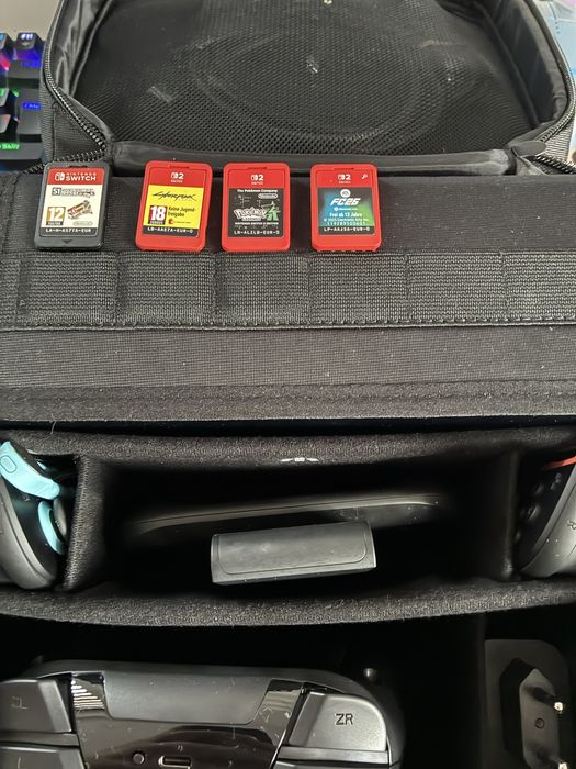 Nintendo switch 2 + 4gry + walizka + PAD PDP