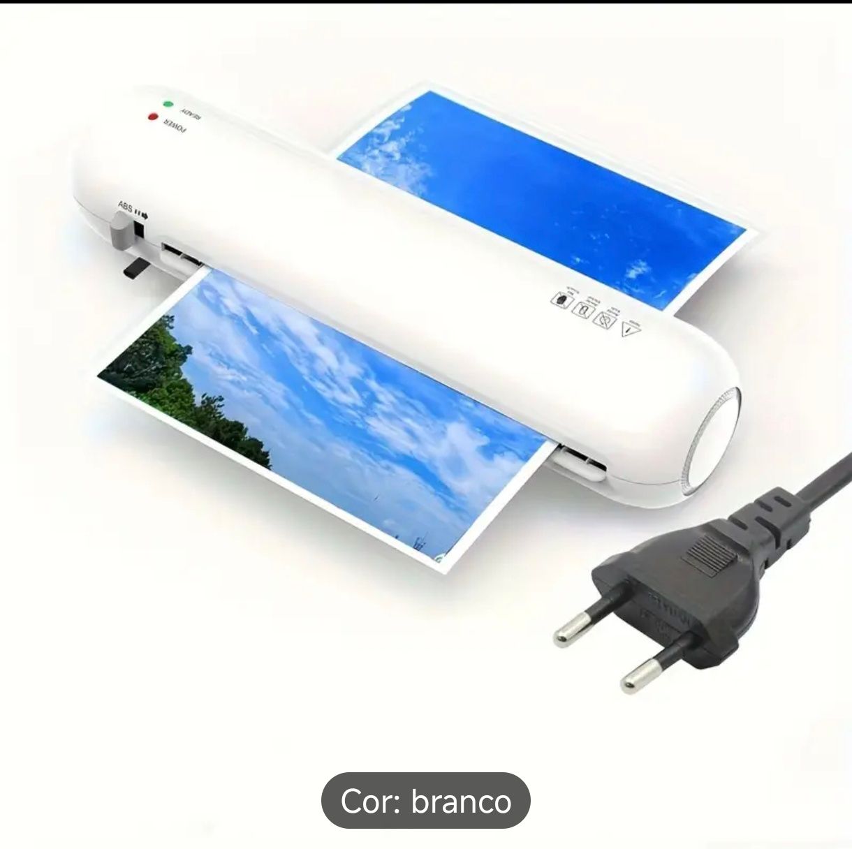 Máquina compacta de plastificação