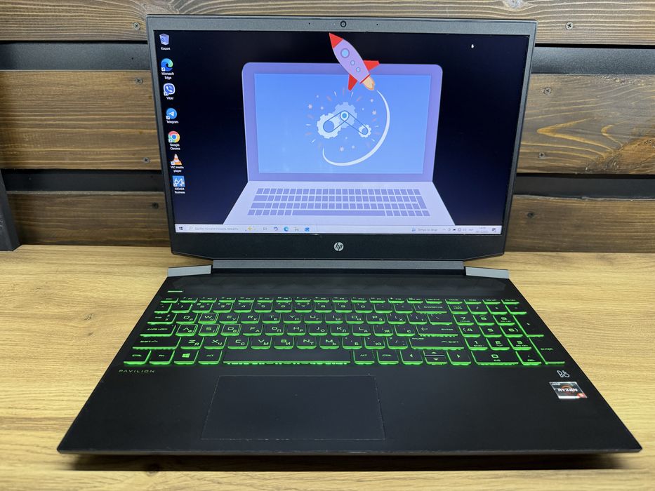 HP Pavilion Gaming 15,6" FHD GTX 1050 Ryzen5 3550H/16GB/512GB M2/0%