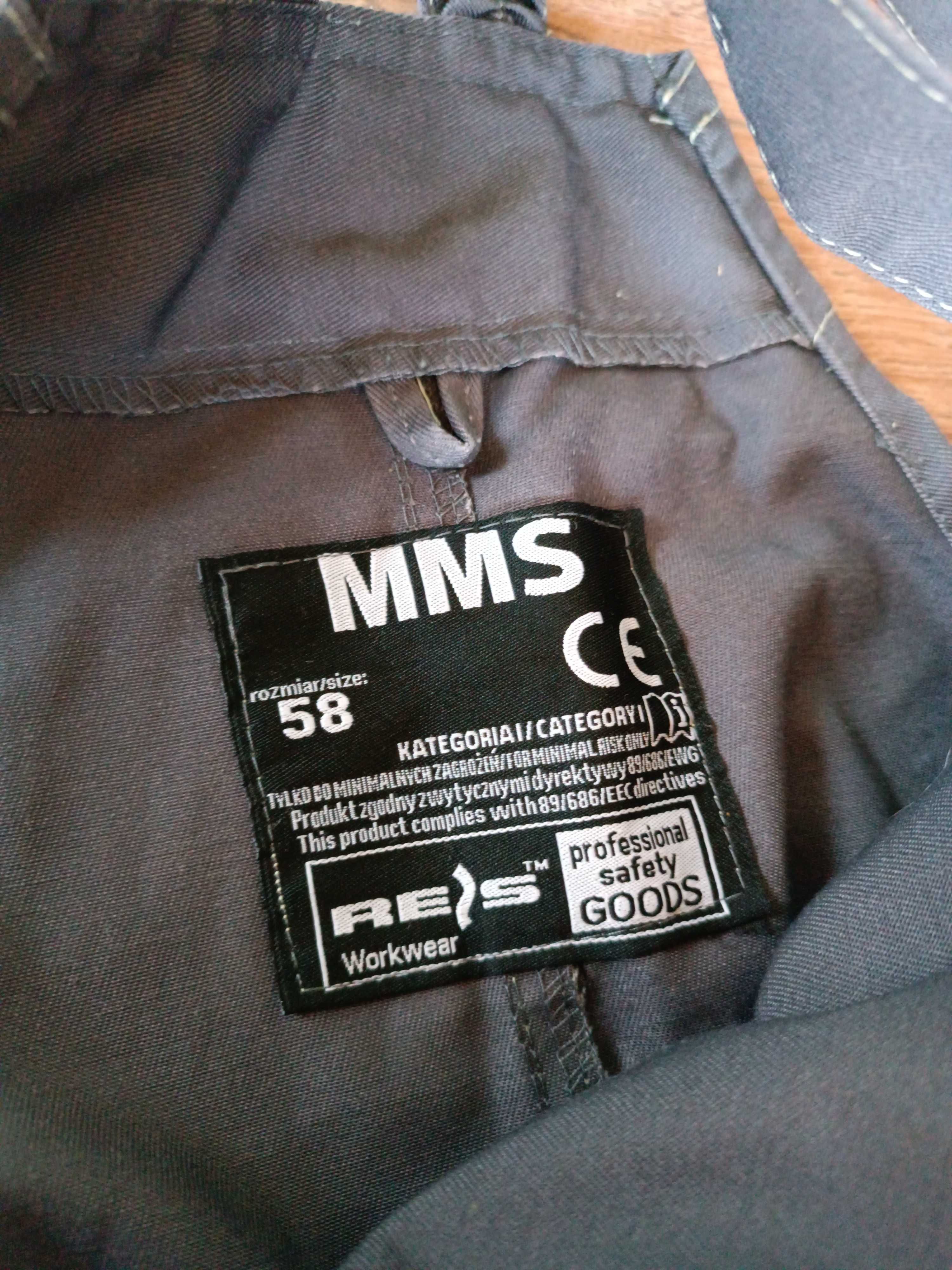 Spodnie robocze ogrodniczki MMS 58