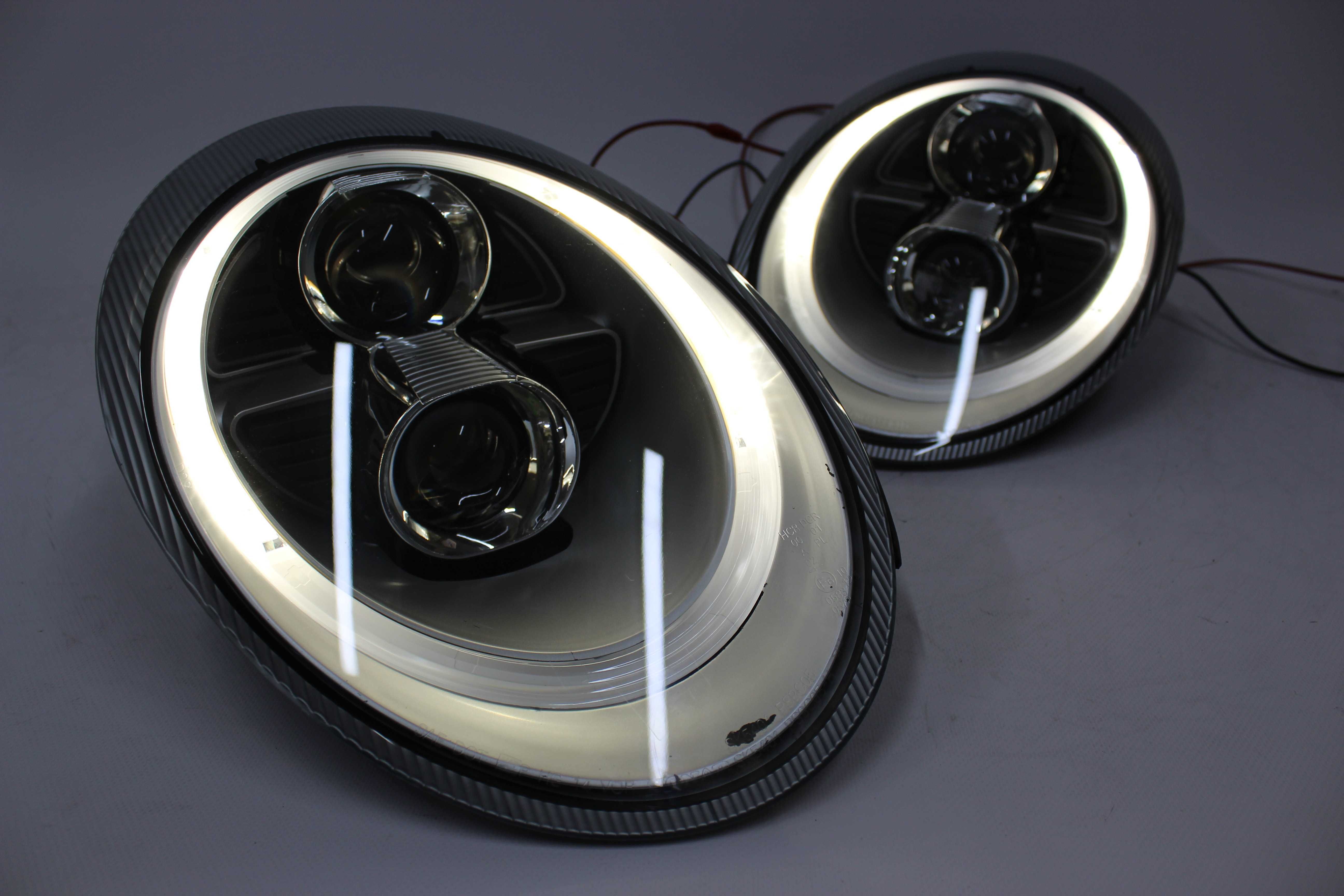 Lampy reflektory przednie przód PORSCHE 911 997 r.04-09 LED BAR IGŁA!
