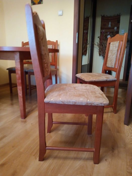 komplet stół + 6 krzeseł