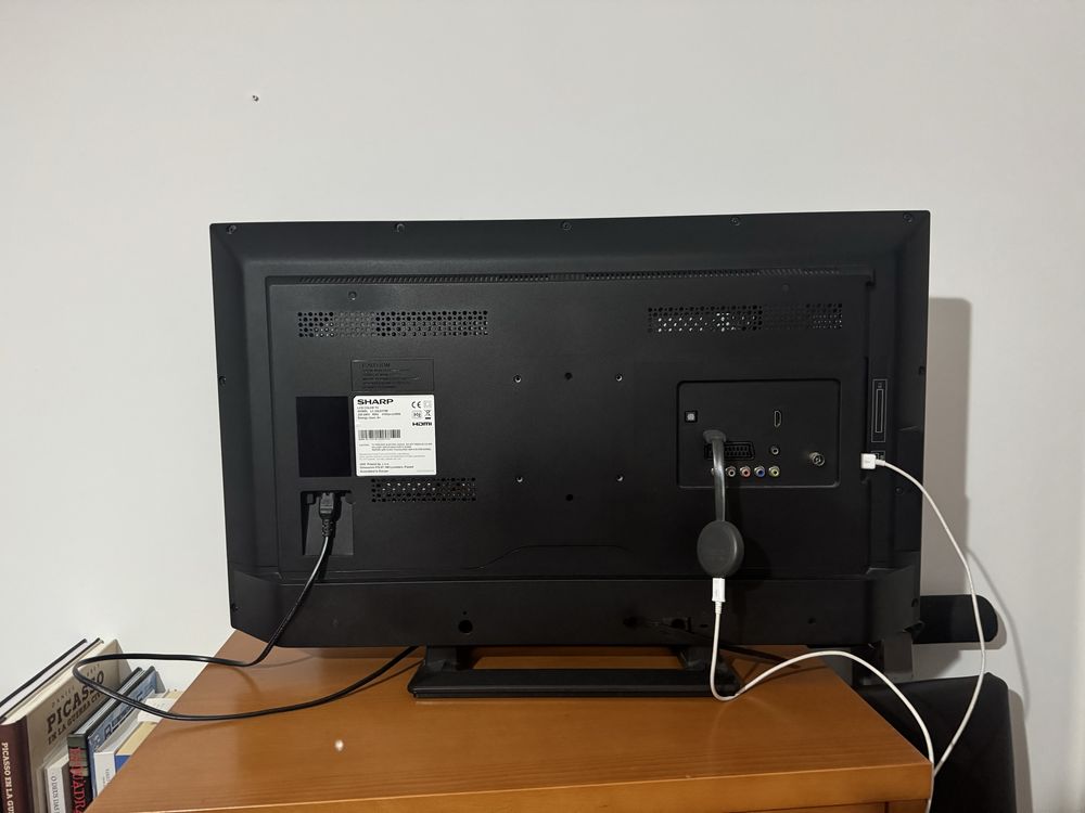 TV Sharp com chromcast