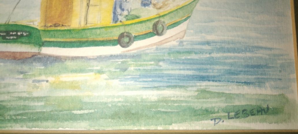 Akwarela na papierze - sygnowana