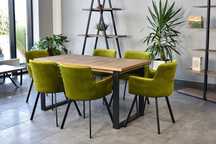 NOWOŚĆ! Stół loft industrialny + 6 Krzeseł NAJTANIEJ! SPARWDŹ!