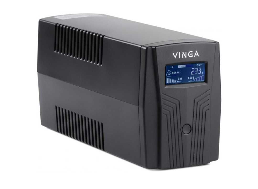 Джерело безперебойного живлення Vinga LCD 1200VA plastic case