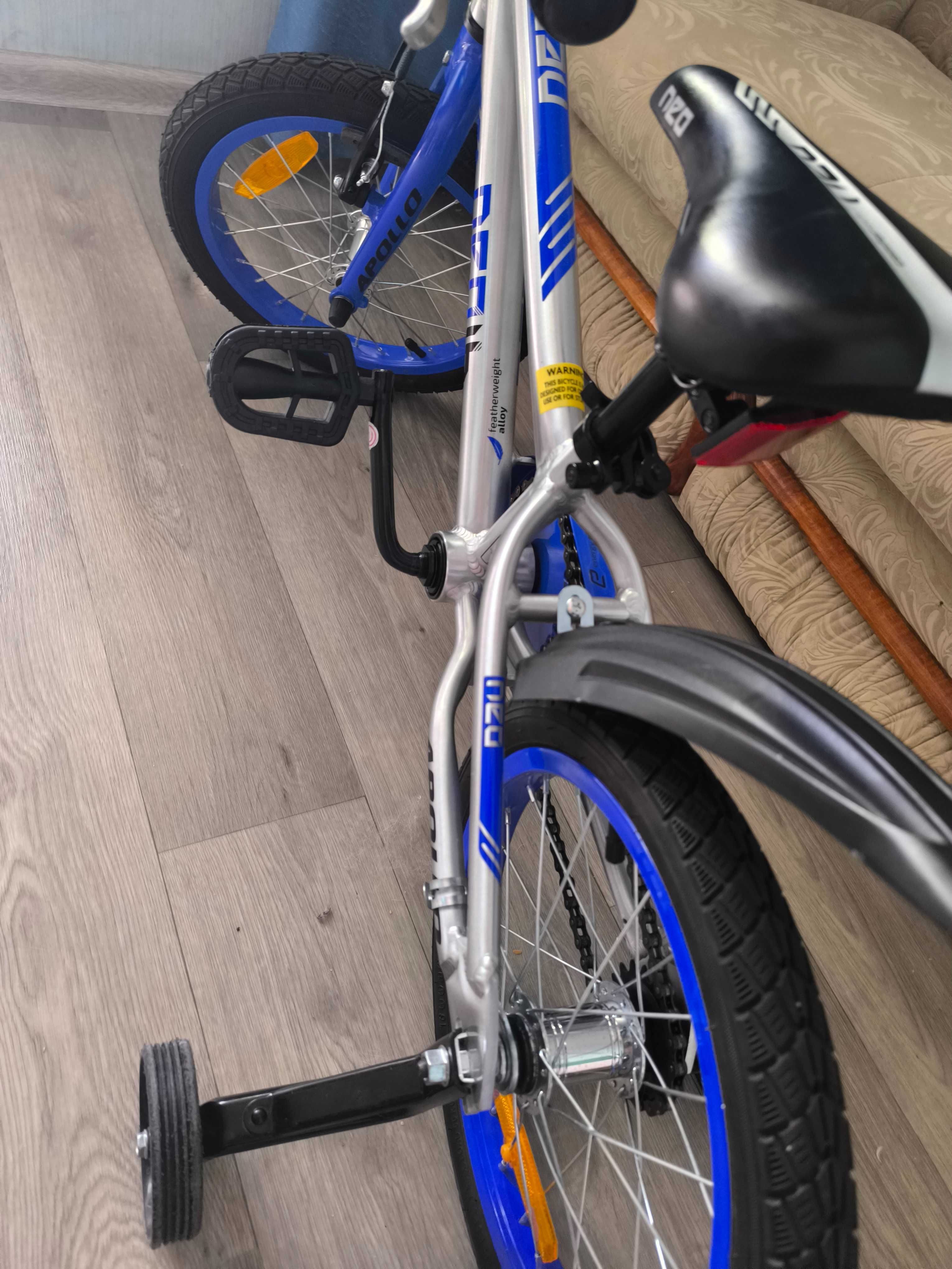 8,6 кг Десткий велосипед Apollo Neo 16"