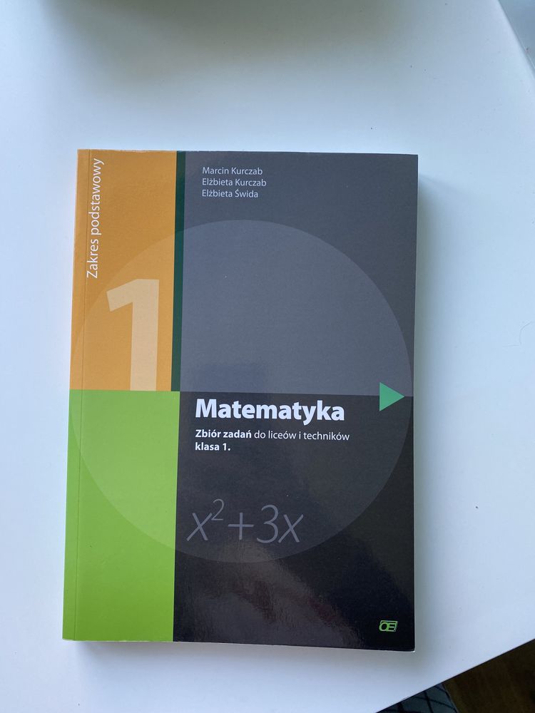 Zestaw (podręcznik + ćwiczenia) z matematyki dla liceum