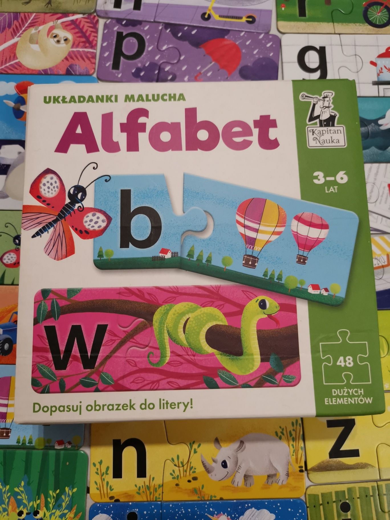 Gra edukacyjna alfabet dla dzieci 3-6 lat