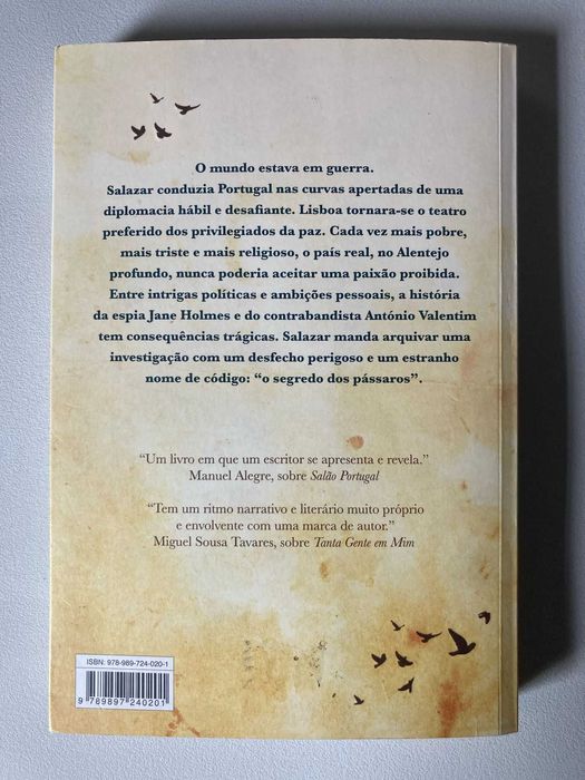 O Segredos dos Pássaros, de Vítor Serpa