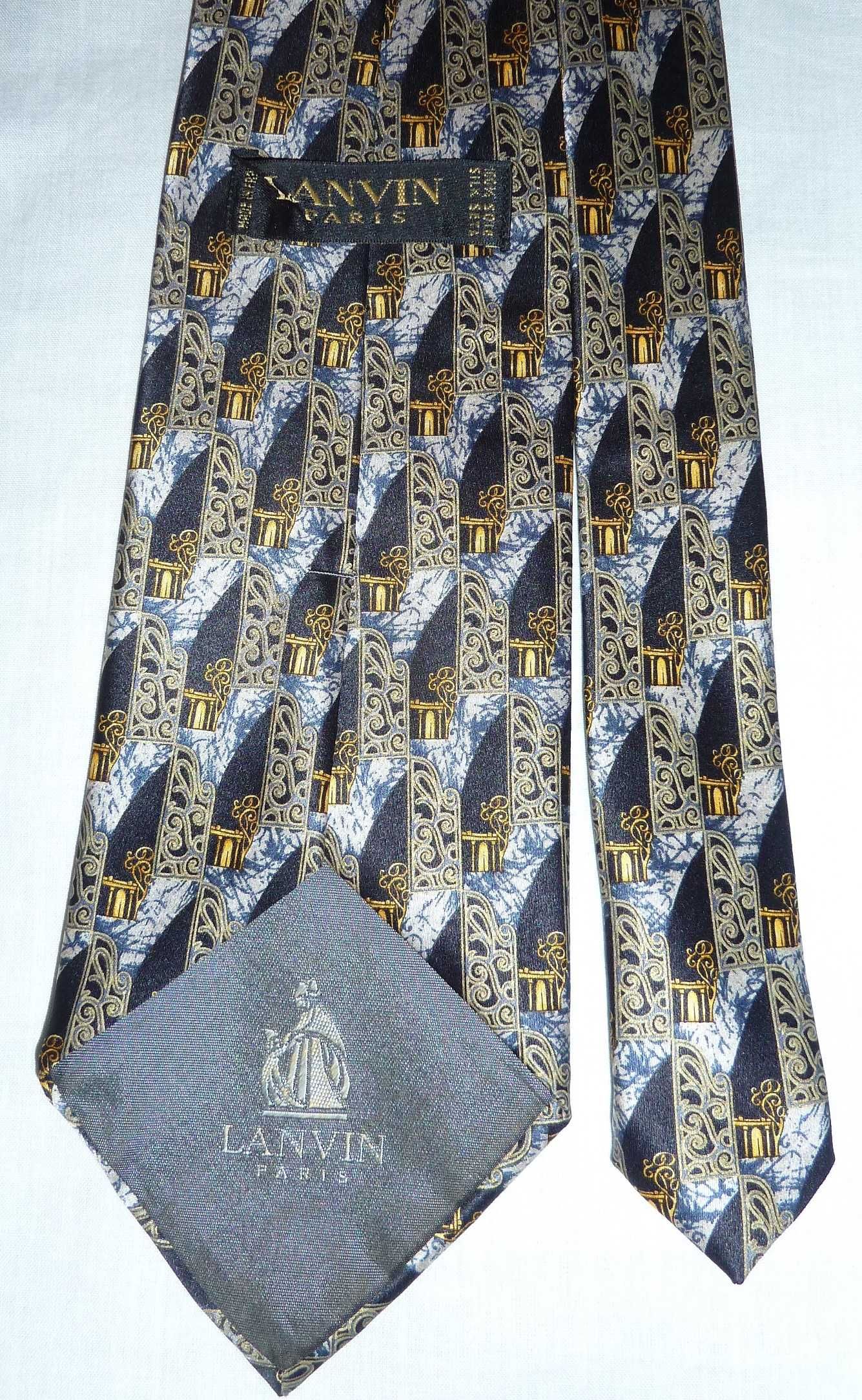 Gravatas novas Burberry e Lanvin