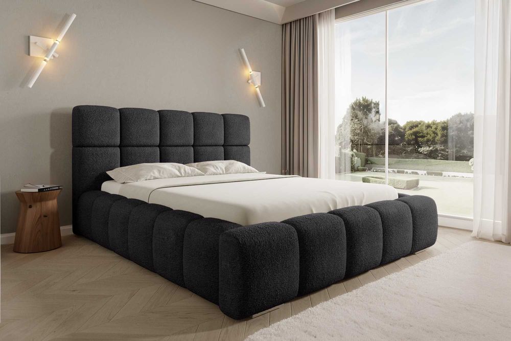 Nowoczesne Łóżko ASTI – Nowe, Wygodne, Gruba Pianka! - od Producenta