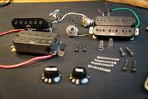 IBANEZ cały set HSH+płytka, pickup INF3 INF4 INFS3