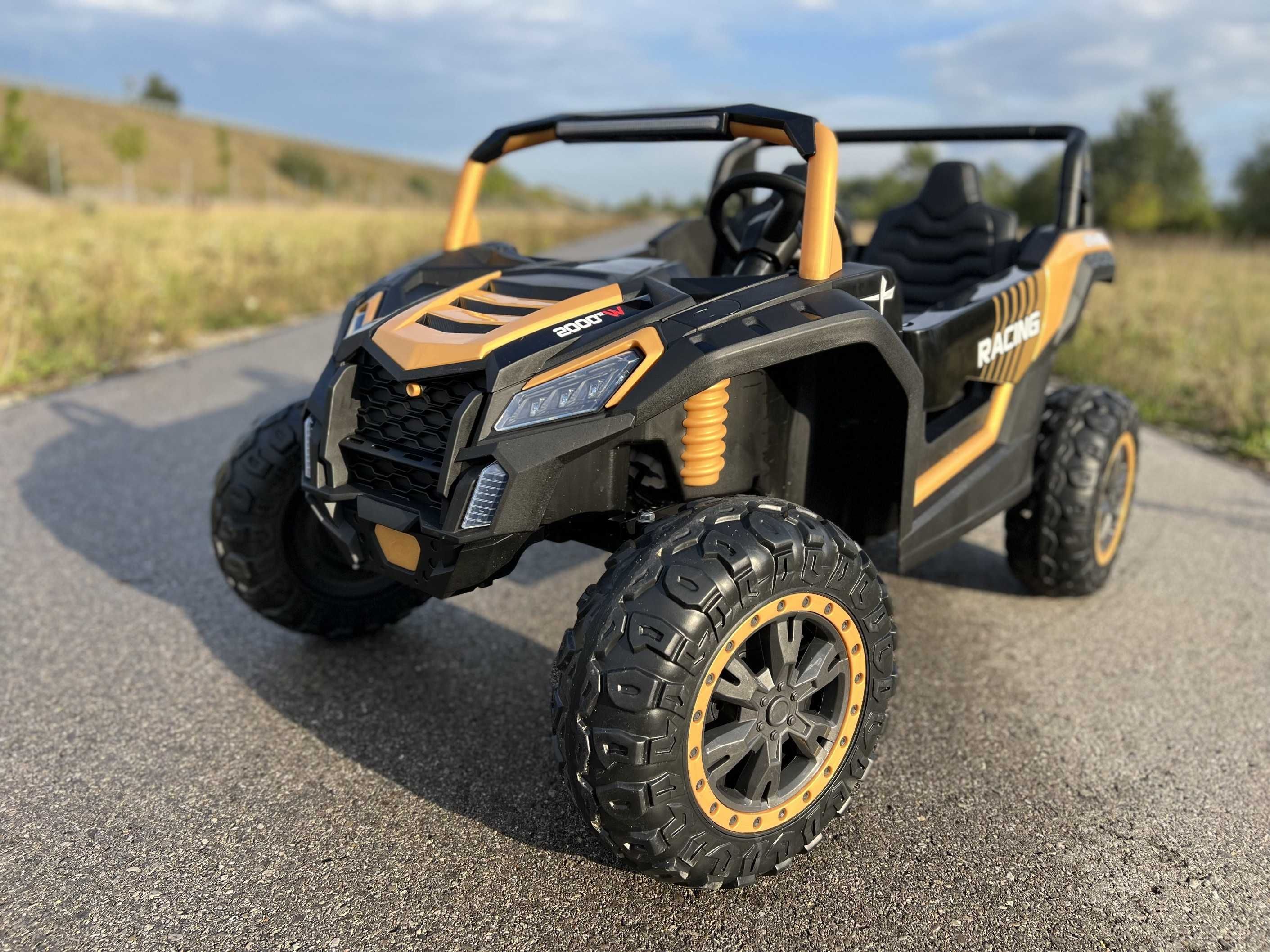 Duże auto dla dzieci BUGGY RACING A032 4x200W + duży akumulator!