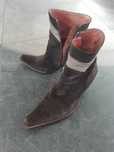 Botas camurça Tam 39