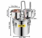Destilador 33l com Retificador
