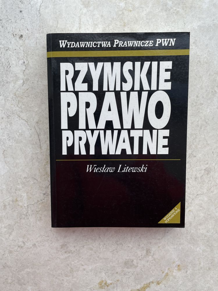 Rzymskie prawo prywatne litewski 4 wydanie