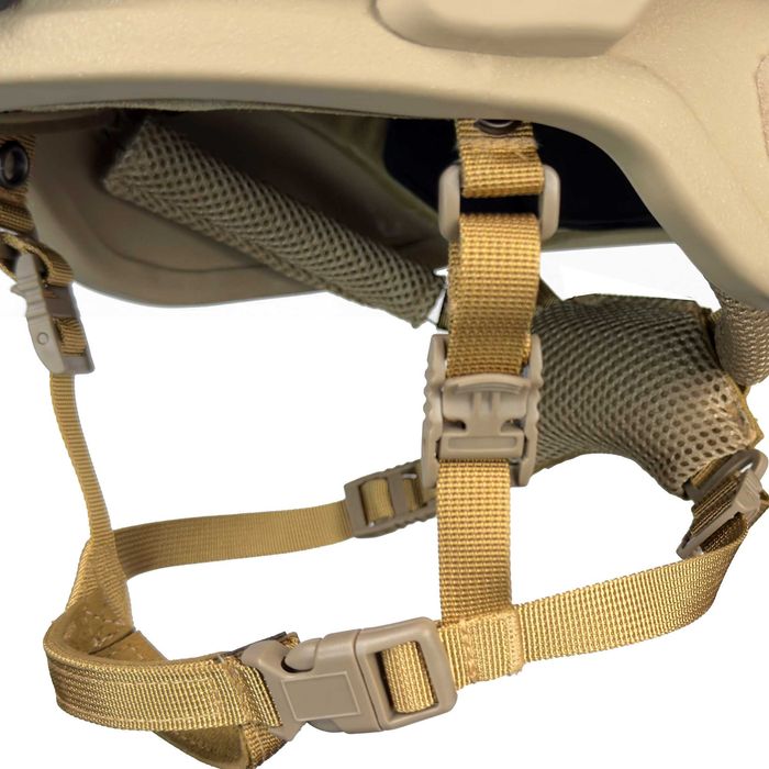 Шолом MICH 2000 Assault Shell Helmet Coyote. Койот (пісочний). ДСТУ.