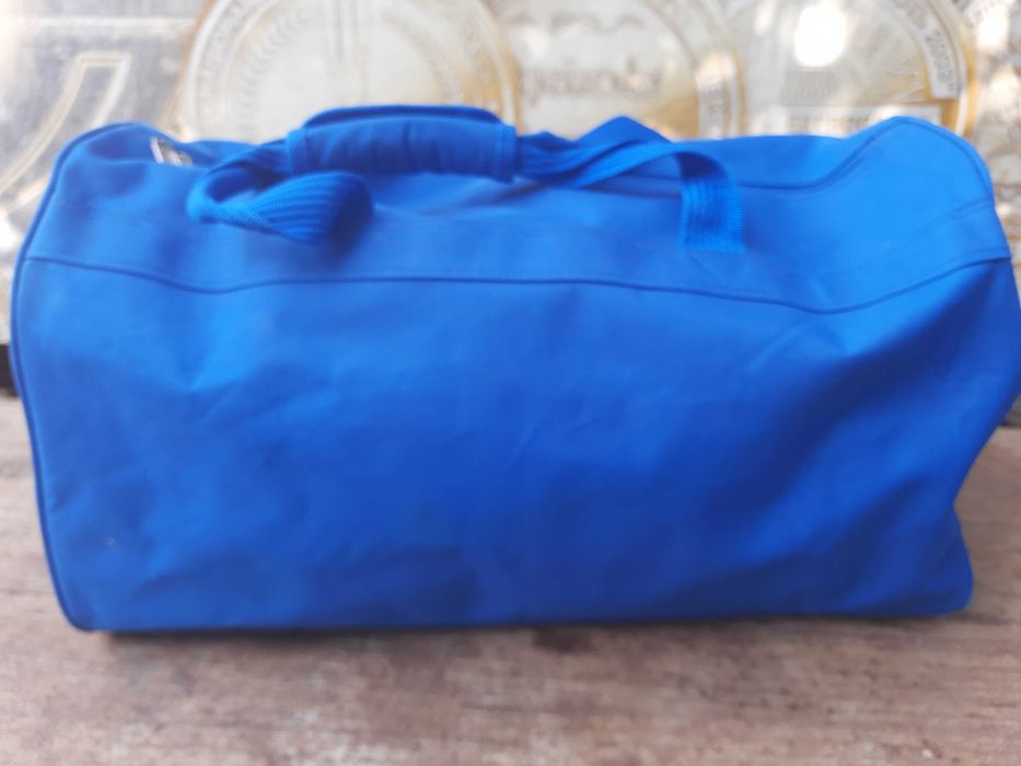 Спортивна сумка блакитна.