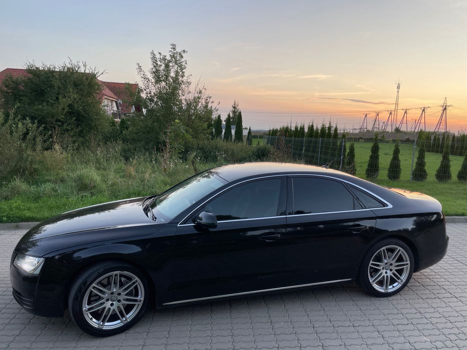 Piękne Audi A8 D4.4.2 Benzyna. Gaz. Aktywny wydech. Mega Stan. Zamiana