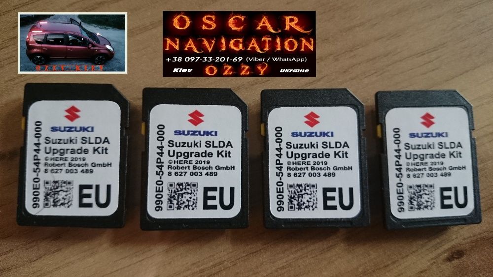 SD карта навігації для Suzuki, Renault, Smart Fortwo 453/454